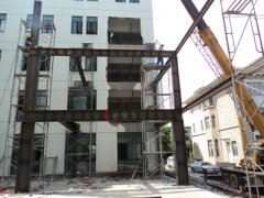 實拍鋼結構廠房改造工程